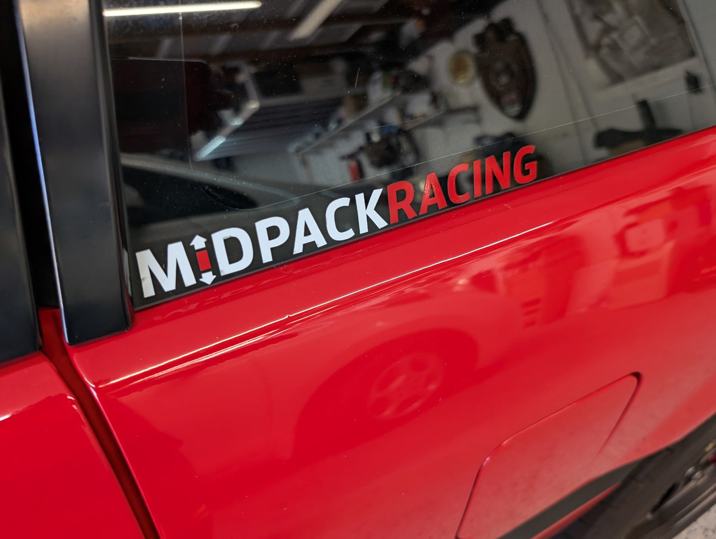 MidpackRacing 8" Sticker
